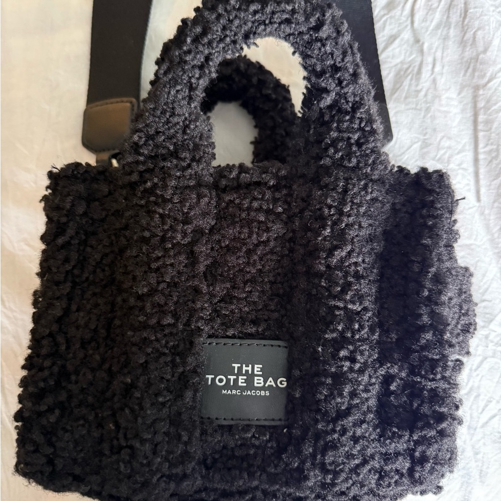 Marc Jacobs Mini Teddy Black Tote Bag